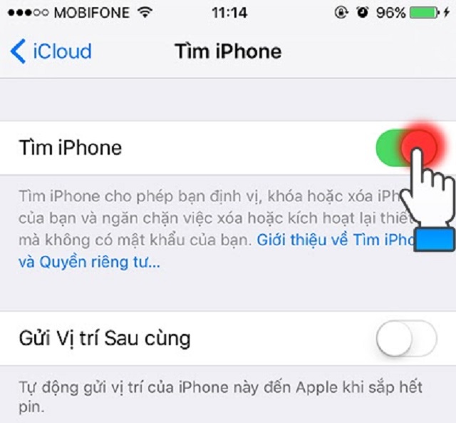 TOP 3 cách định vị iPhone của chồng đơn giản, chính xác nhất 3 cach dinh vi iphone cua chong bang find my iphone 5