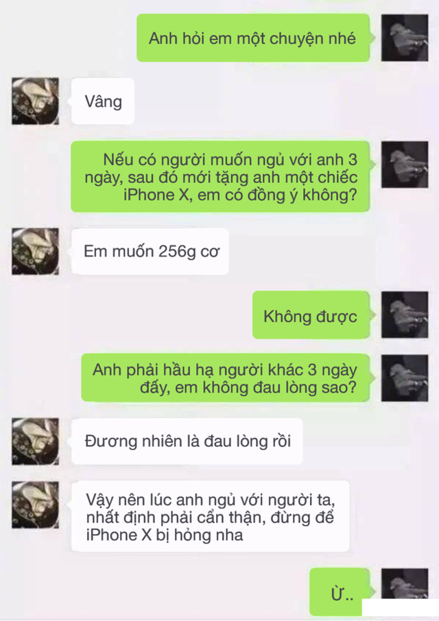 Cách thử lòng người yêu qua tin nhắn