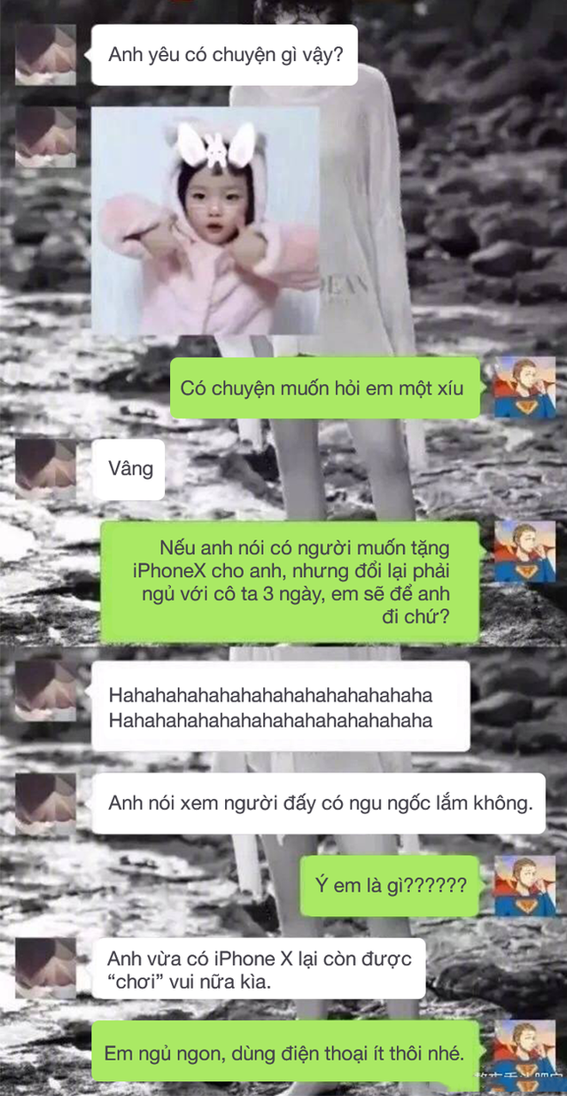 Cách thử lòng người yêu qua tin nhắn