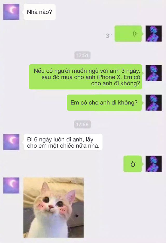 Cách thử lòng người yêu qua tin nhắn