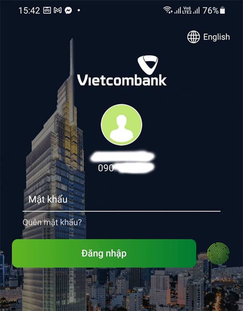 4 Cách tìm tên chủ tài khoản ngân hàng Vietcombank đơn giản 2 dang-nhap-vao-tai-khoan-vietcombank