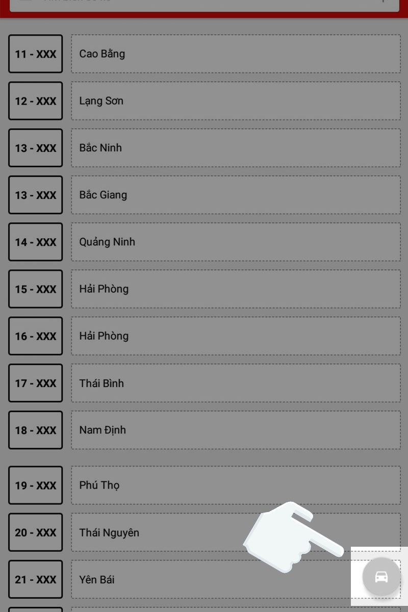 cach tra bien so xe o to bang ung dung 4