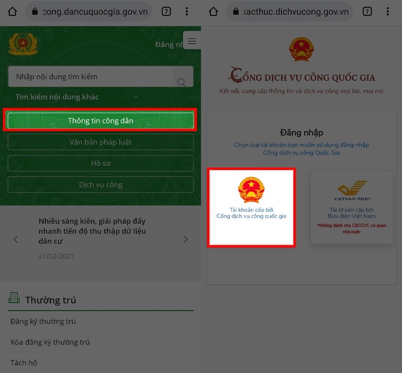 cach tra cuu thong tin ca nhan tu cmnd 1