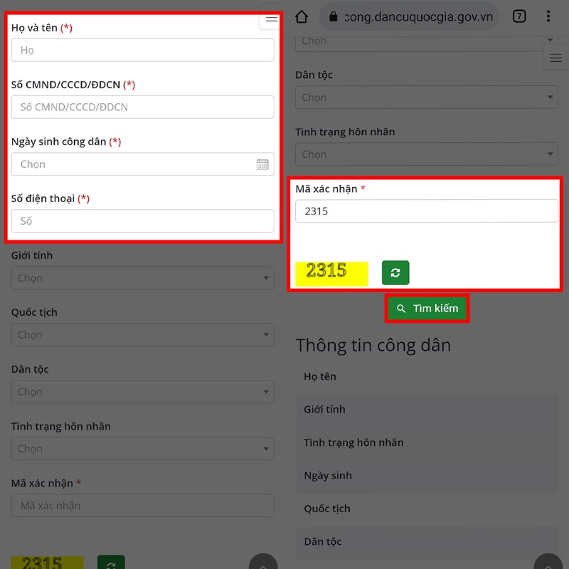 cach tra cuu thong tin ca nhan tu cmnd 2