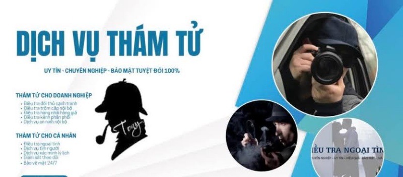 Dịch vụ thám tử tại Hà Nội 16 dịch vụ thám tử