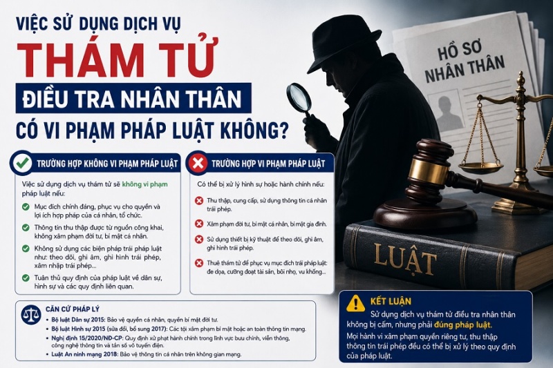 Dịch vụ thám tử tại Hà Nội 3 dịch vụ thám tử hà nội