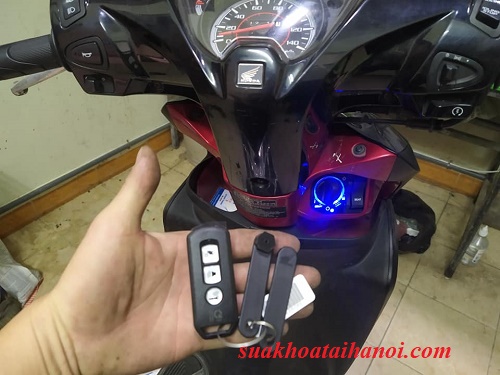 Lắp khóa smartkey xe máy Honda, Yamaha..chính hãng | giá rẻ
