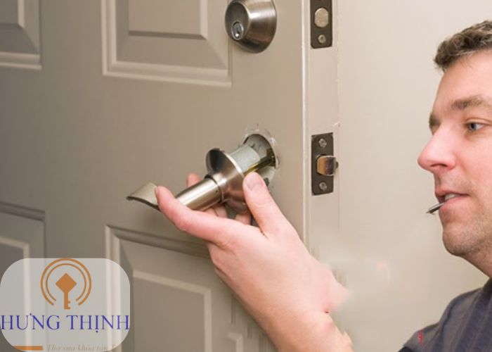 lắp khóa