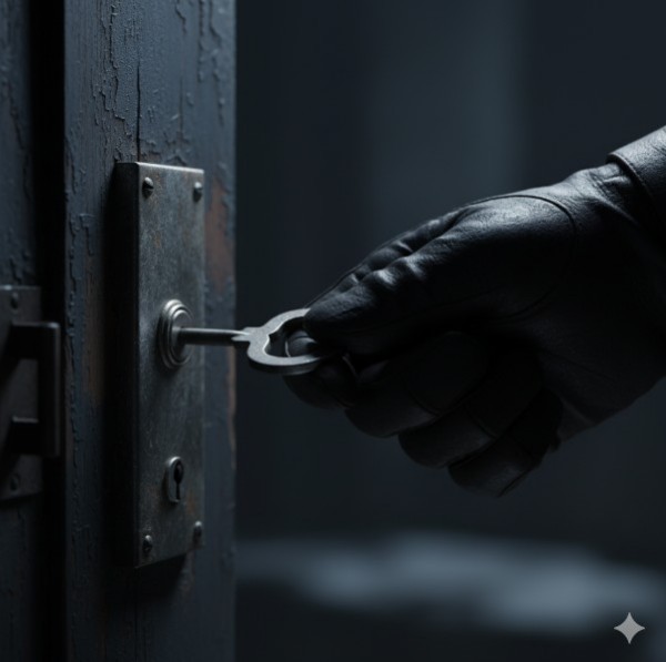 mở khóa cửa cũ