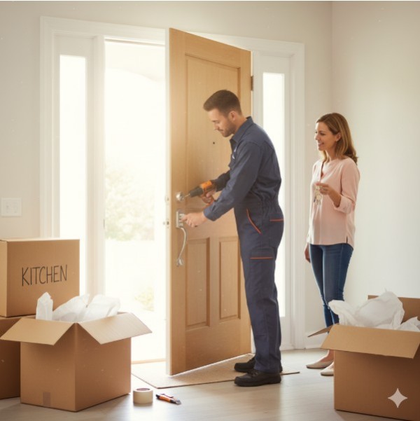 thợ thay khóa cửa